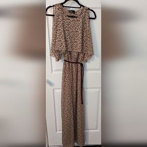 Vintage 60s 70s Ursula of Switzerland Boho Maxi Dress Size Medium?